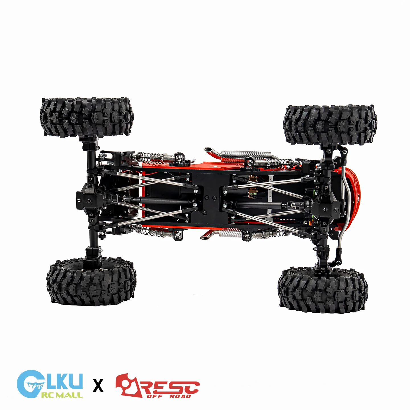 1:10 Metal Climbing RC Car Tractor Model Kit