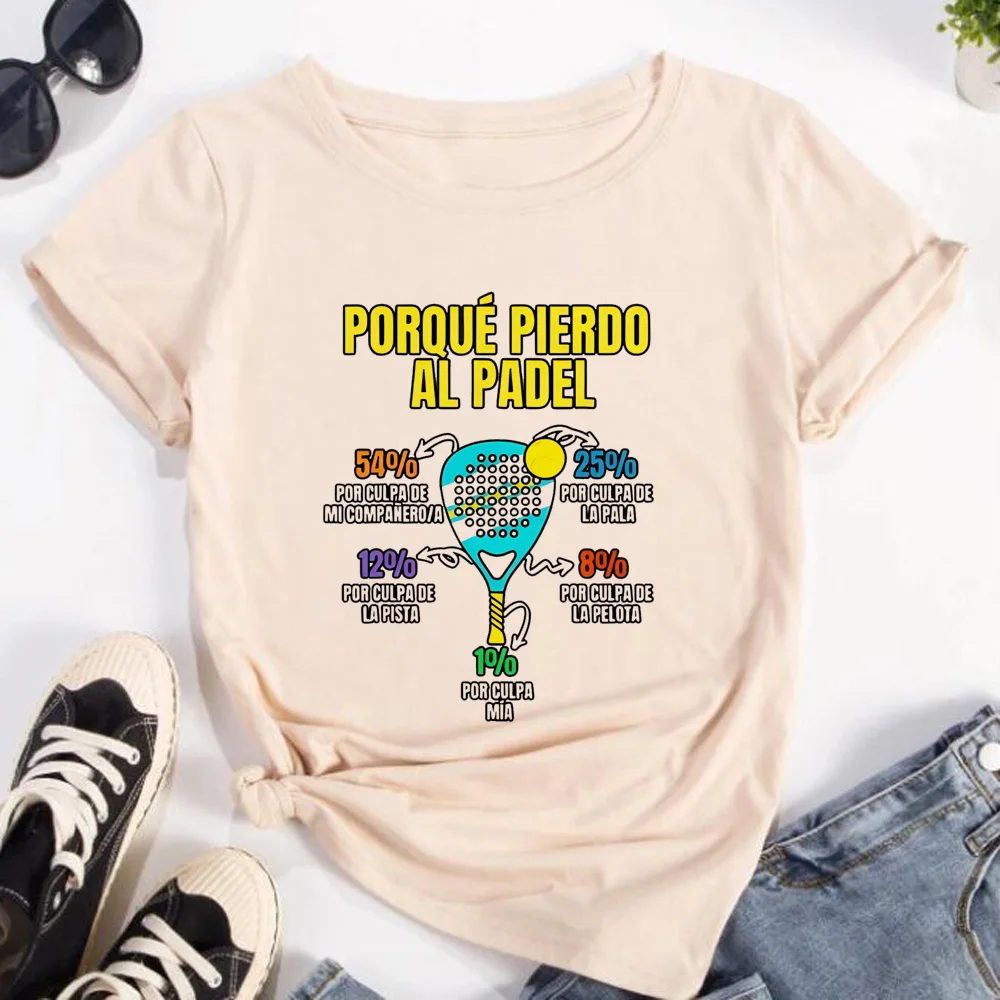 Padel t-shirts women anime designer top female designer Japanese clothing