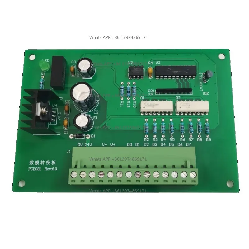 PCB021 Die Casting Machine Digital to Mold Conversion Board Proportional Amplification Board Customizable