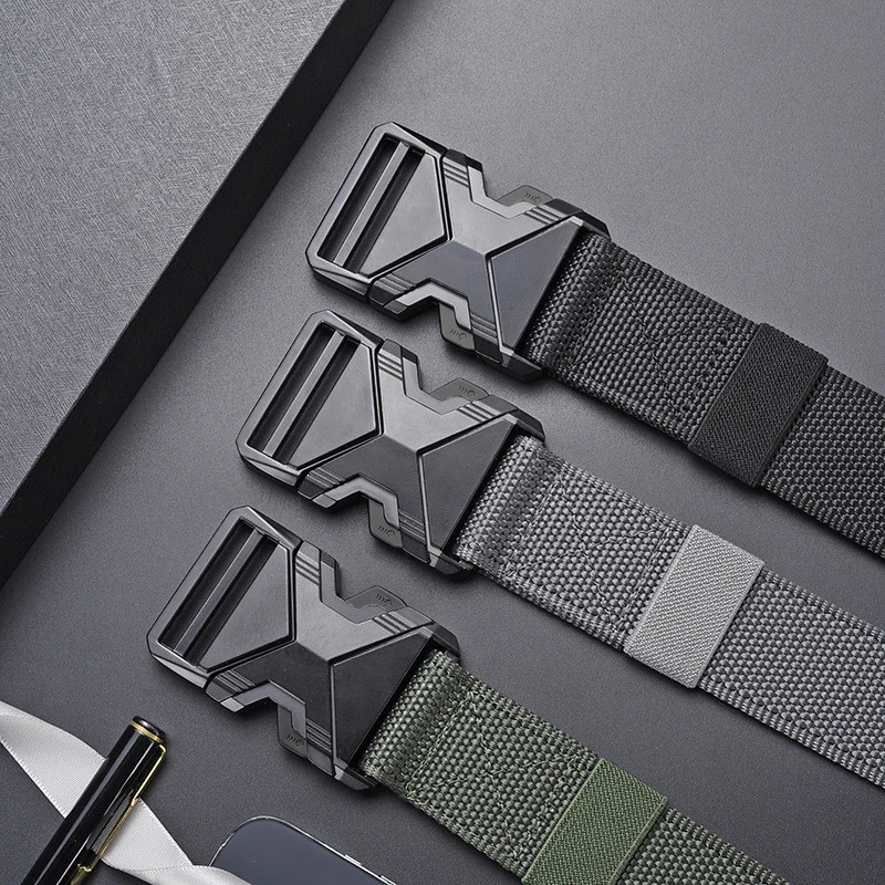 Authentic Military Tactical Belt - Quick Disassembly High Quality Nylon Comfortable and Breathable Sports Training Adventure