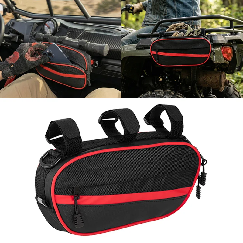 UTV Roll Cage Storage Bag Waterproof Tool Organizer Pouch 11