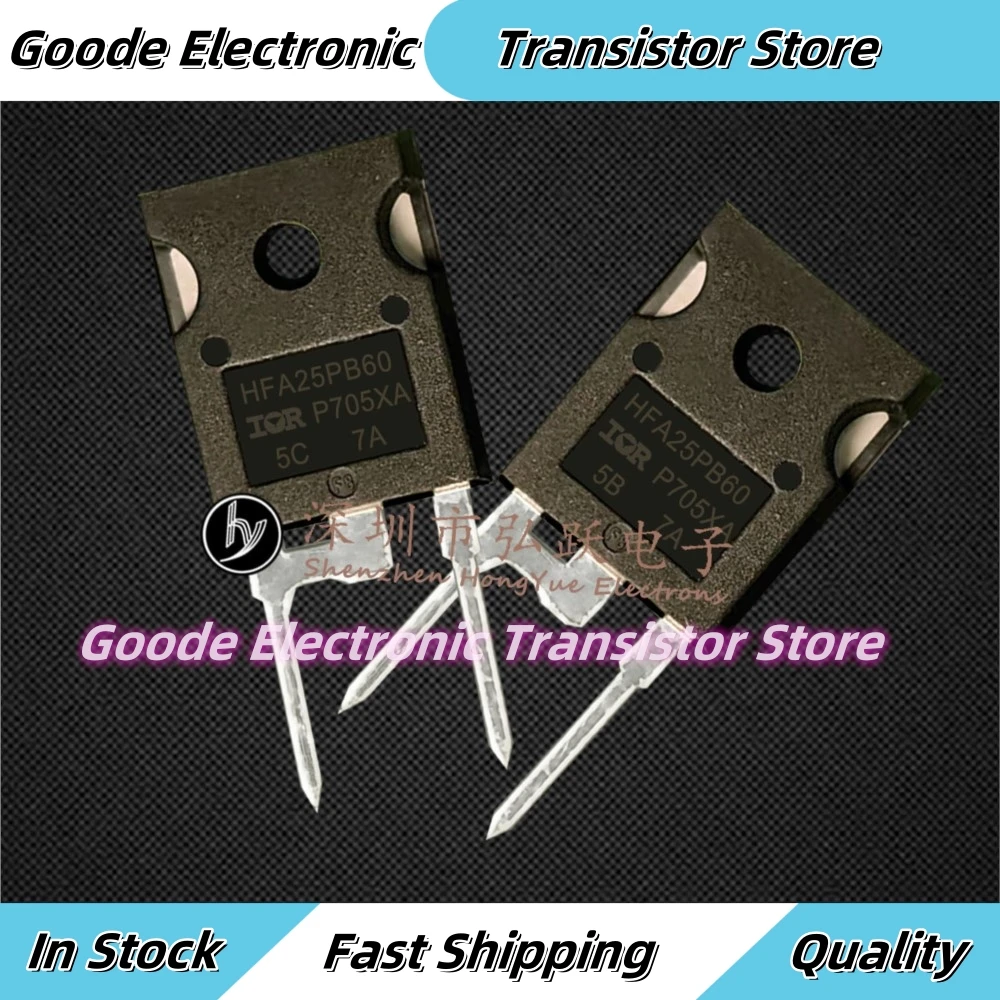 10PCS HFA25PB60 TO-247  600V 25A  Fast Shipping Best Quality