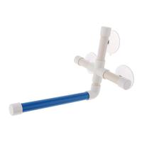 Portable bird perches with suction cup shower stand for Parrot Macaw Cockatoo