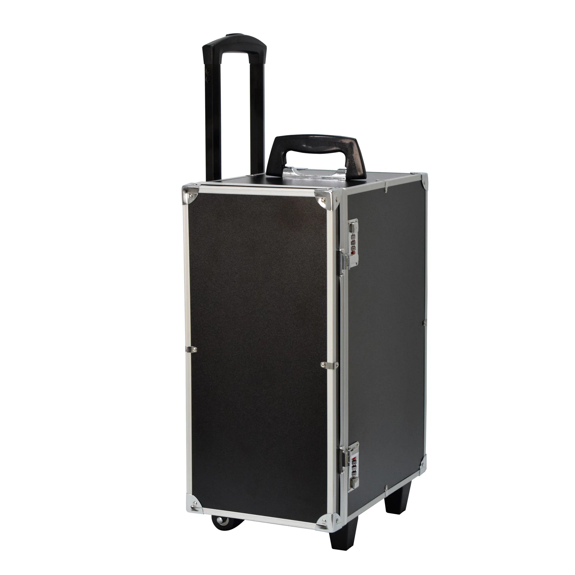 Portable multi-layer tie rod jewelry box PU leather jewelry box, portable multi-layer drawer jewelry
