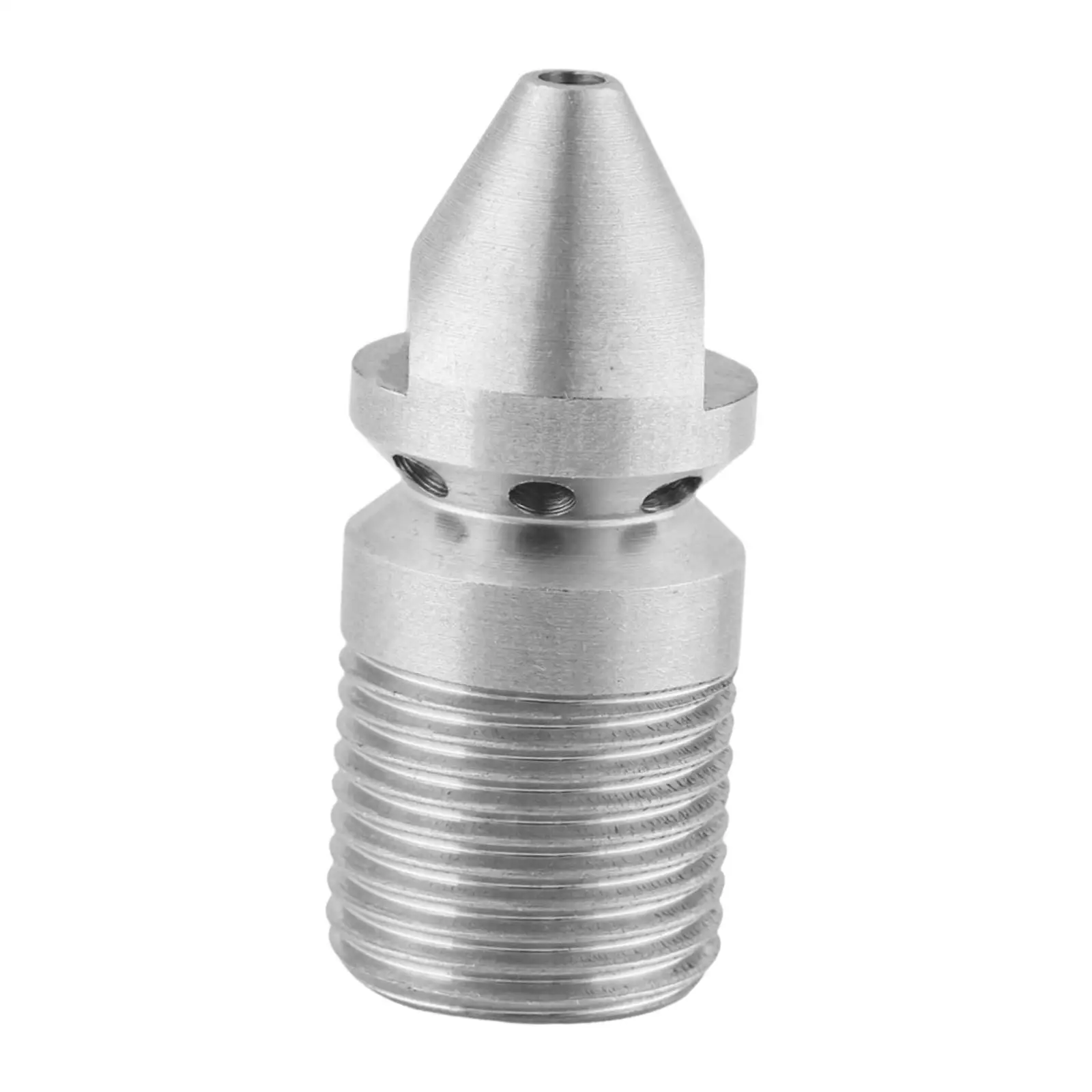 

3/8" Pressure Washer Sewer Nozzle Accessory, 1 Forward And 8 Rear Nozzles,