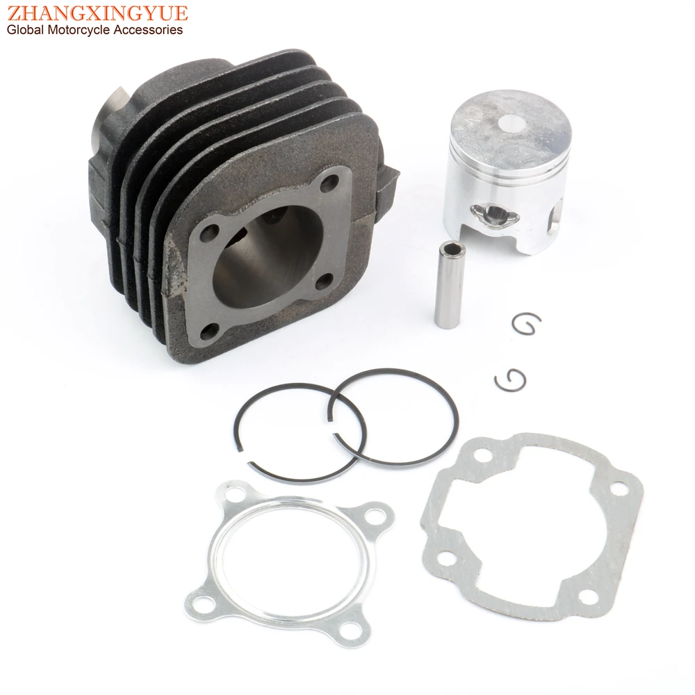 Scooter 70cc Big Bore Cylinder Kit For Yamaha Minarelli Axis Vino 50 Zest Jog R 50cc 2 Stroke 1E40QMB 47mm/10mm