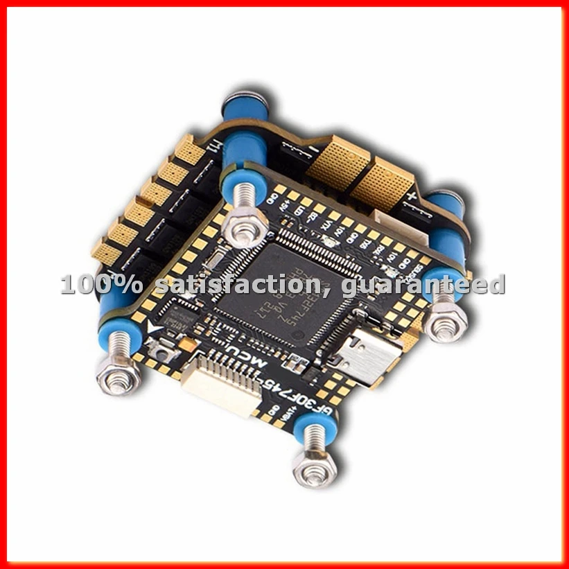 F745 FC&ESC FPV Stack GF30F745 Flight Controller 60A 4in1 ESC 3-6S 30X30mm for RC FPV Drone-BCBW