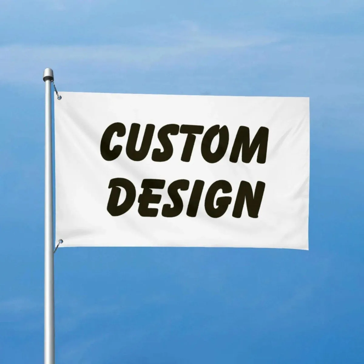 Custom Double Sided Flag 3x5ft Personalized Polyester Flag with Artwork Logo Text Printing Outdoor Banner