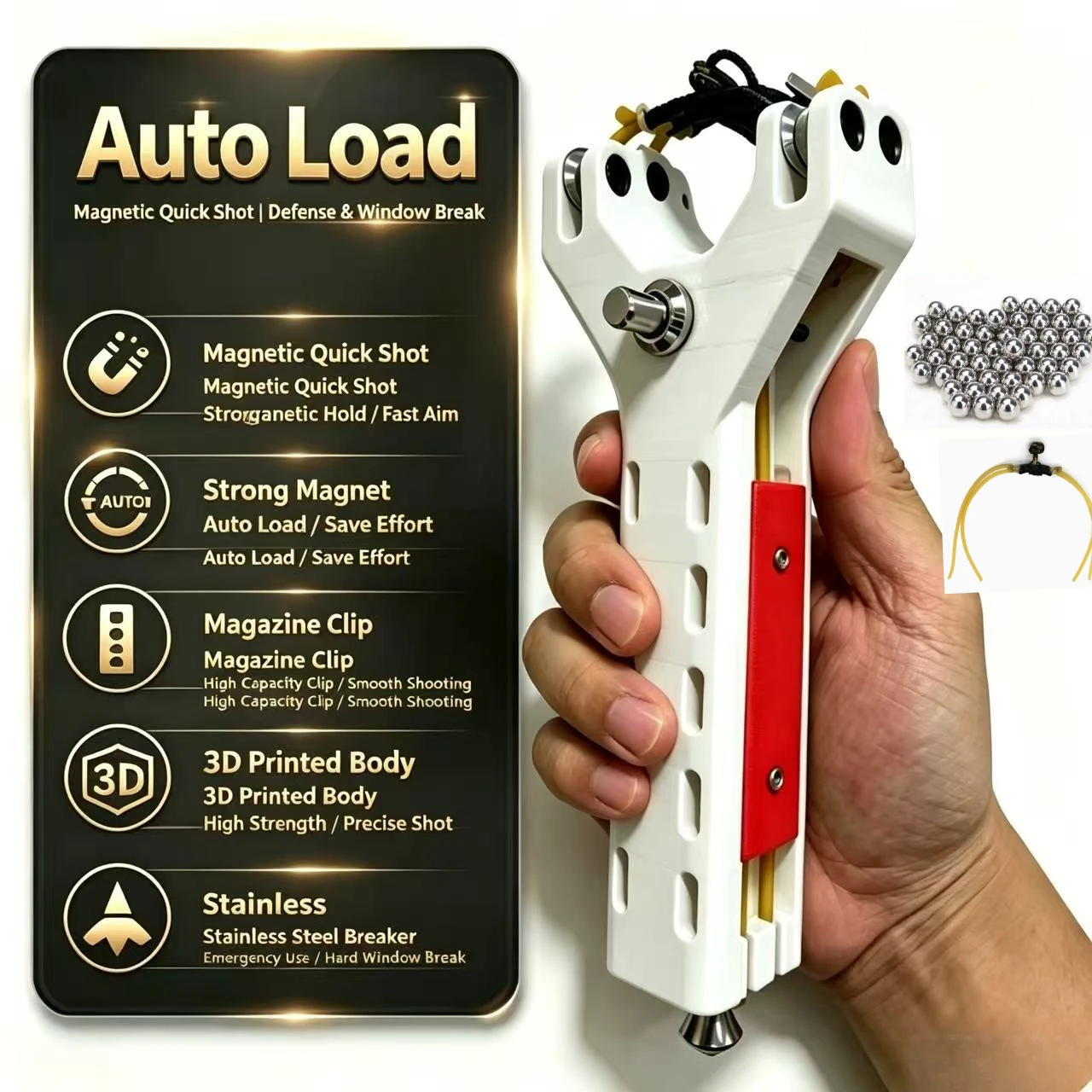 ABS Automatic Loading Rapid Fire Adult Outdoor Competitive High Power High-precision Hunting Tool