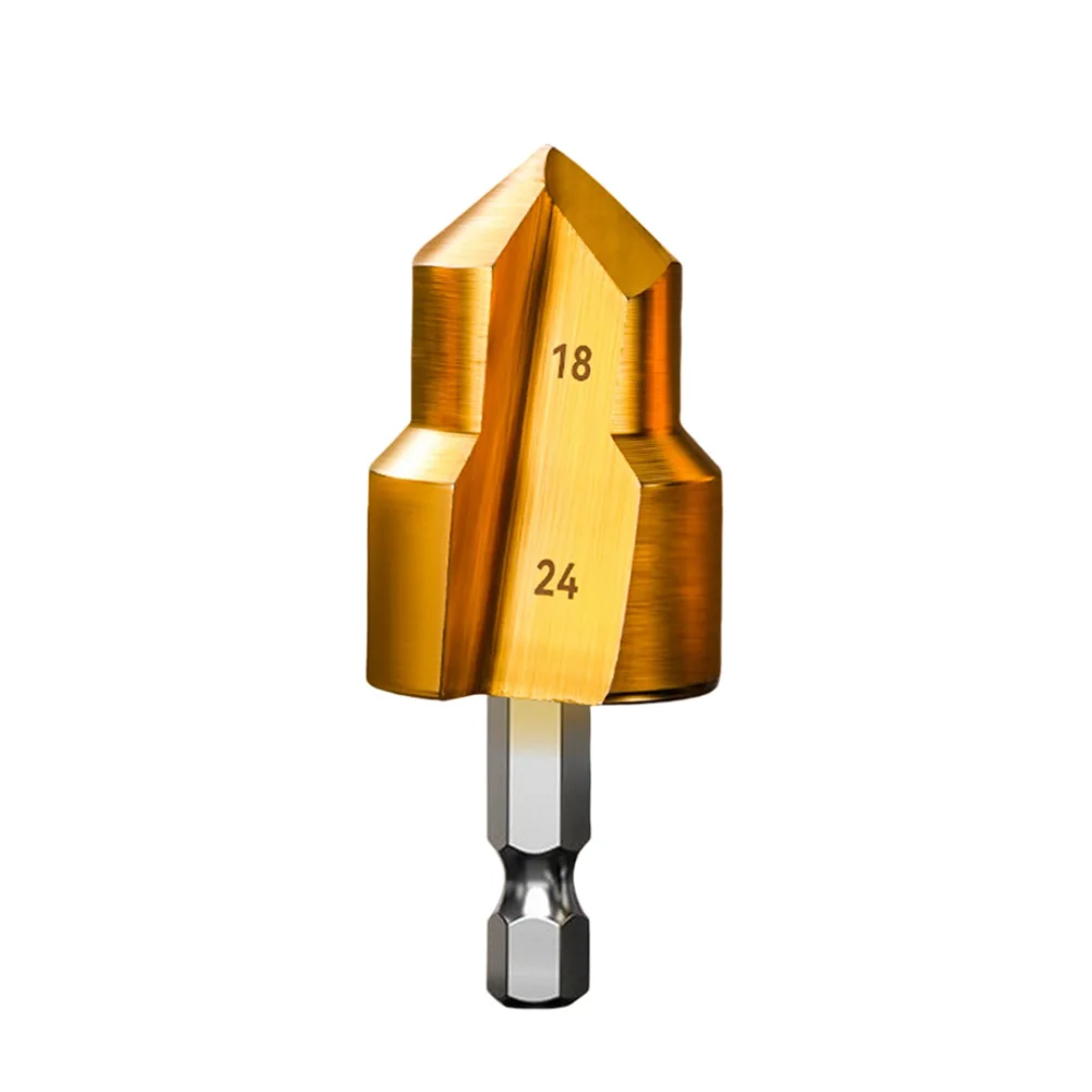 PVC Pipe Threader Set Drill Bits 4-point 6-point 20 And 25 Internal External Threads For Water Pipes PPR PVC Plumbing Opener