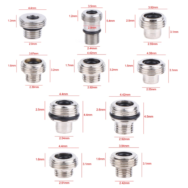 1Pc Stainless Steel Waterproof Watch Case Crown Tube Replacement Clock Spare Parts