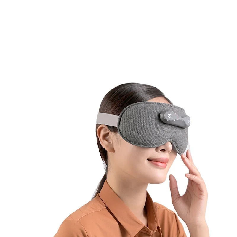 

2025 Eye Massager OEM & ODM Heat Compress Graphene Heated Washable Eye Mask Nose Relief For Sleeping
