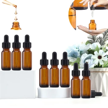 1 adet 5-100ml damlalık şişe çok renkli cam göz damlalık şişeleri uçucu yağlar paketi tentür şişe ile ölçülen damlalık