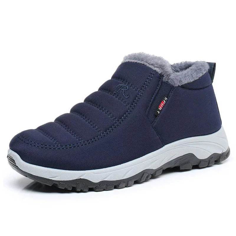 Schneestiefel für Damen und Herren, modische Baumwollstiefel für 2026, verdickt und warm. Bequeme Baumwollstiefel mit dicker Sohle – Detail 6