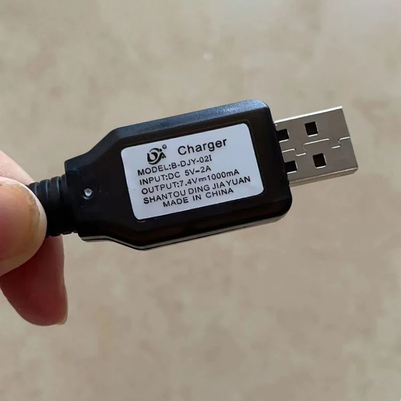 SM-2P/3P SM-4P Reverse XH-3P/4P Li-ion Battery Electric RC Toys Car Boat USB Charge 7.4V (3.7V X2) Charger