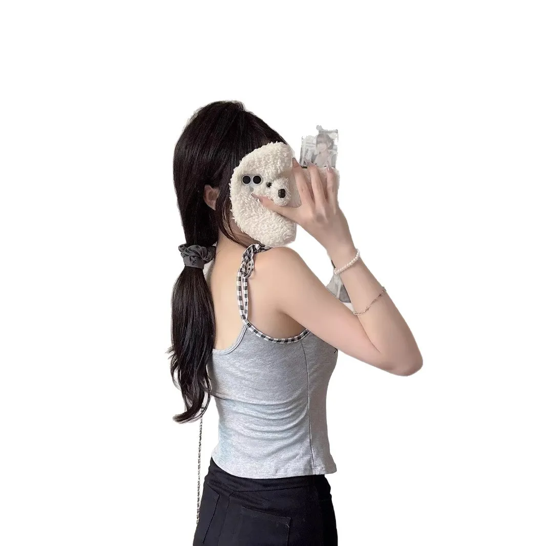 여름 신상 자수 매듭 스트랩 슬림핏 조끼 원피스 (가슴 패드 내장, 시각적으로 날씬해 보이는 여성 아우터)