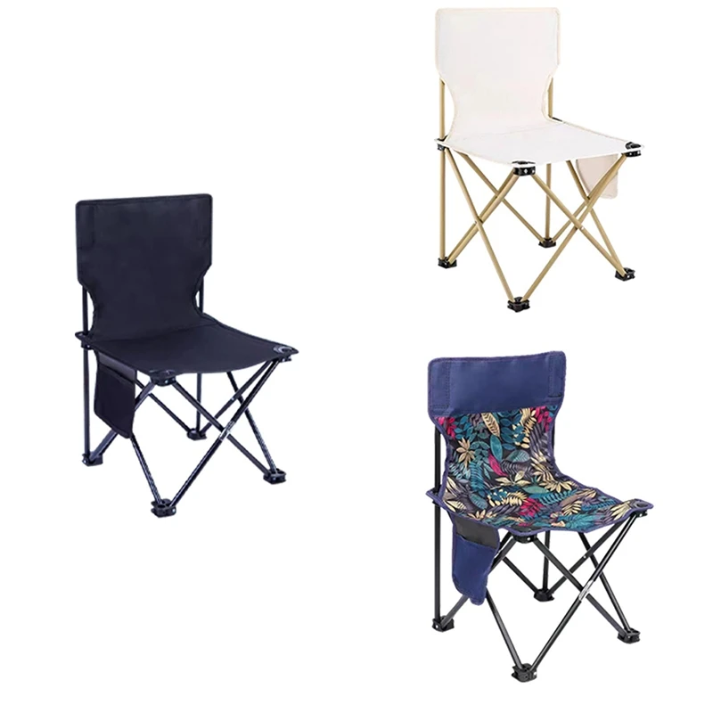 Small Outdoor Folding Chair, Camping Picnic Chair, Ultra-Light Portable Artist Sketching Chair