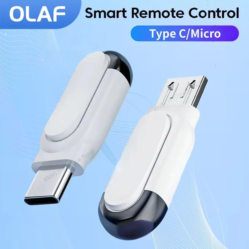 Olaf Smartphone telecomando IR tipo C/interfaccia Micro USB controllo App adattatore per elettrodomestici a infrarossi Wireless per TV TV Box