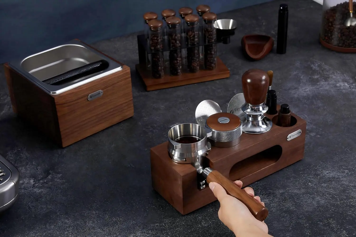 

54mm Bottomless Portafilter for Breville Barista Express Pro Touch Bambino - Stainless Steel Naked Basket