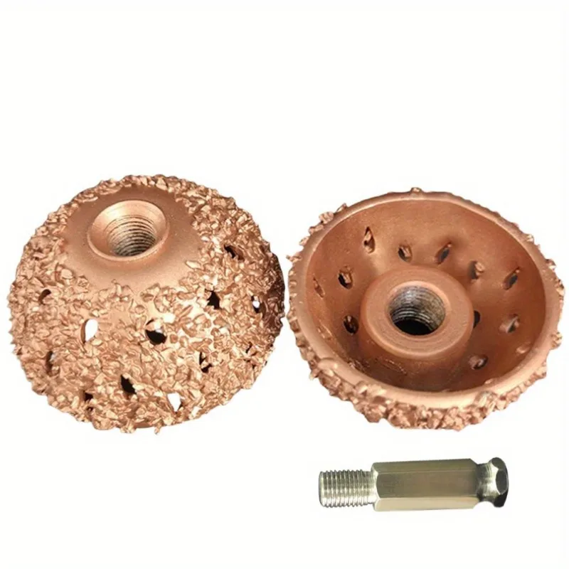 Wood Angle Grinding Wheel Sanding Carving Rotary Tool Abrasive Disc for Angle Grinder High-carbon Steel Shaping