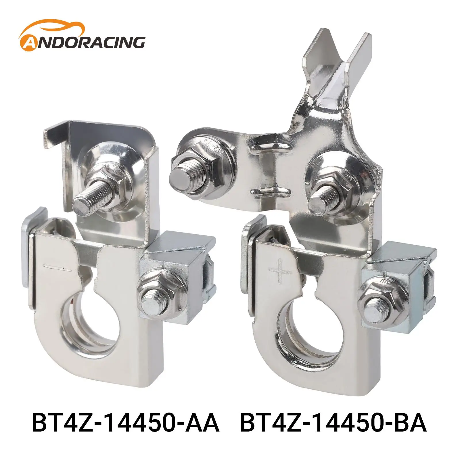 BT4Z-14450-BA Car Positive and Negative Battery Terminal Cable Clamp For Ford F150 Edge Fusion / Lincoln MKX MKZ BT4Z-14450-AA