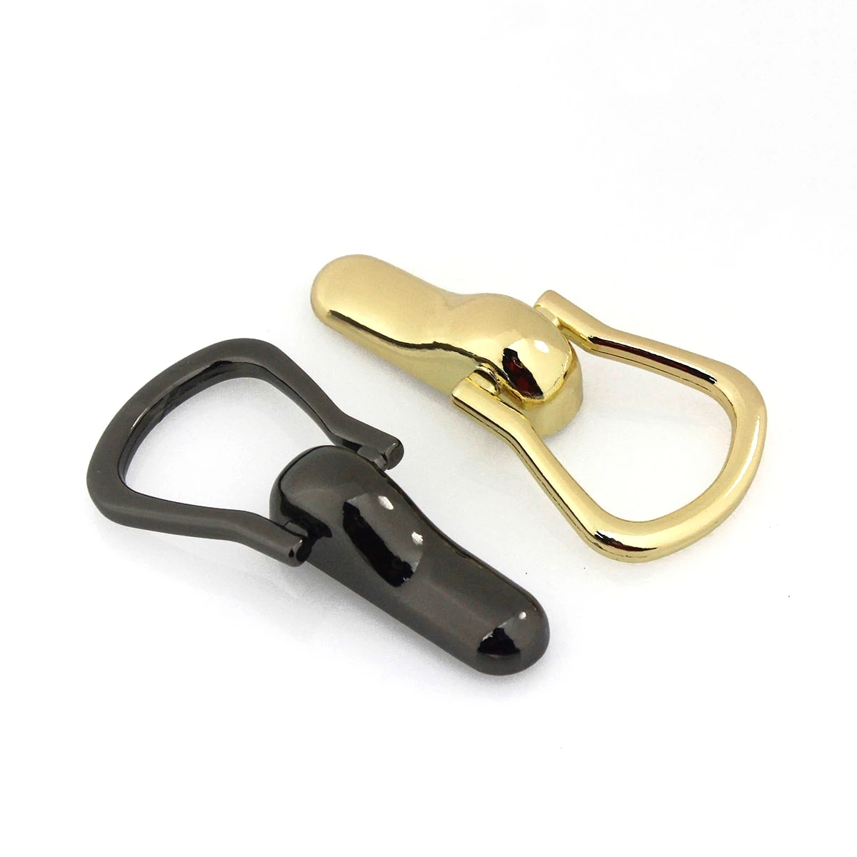 2pcs Metal Bag Side Edge Hang Buckle New Style Clip Clasp for DIY Leather Craft Bag Strap Belt Handle Shoulder Accessories