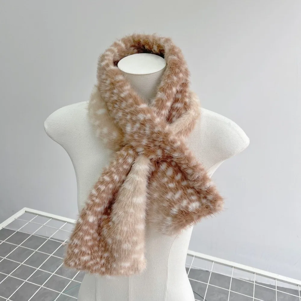 الإبداعية لطيف الأيائل وشاح دافئ الباردة والدليل على رباط شعر سميك تأثيري اكسسوارات الديكور غطاء للأذنين الخريف الشتاء