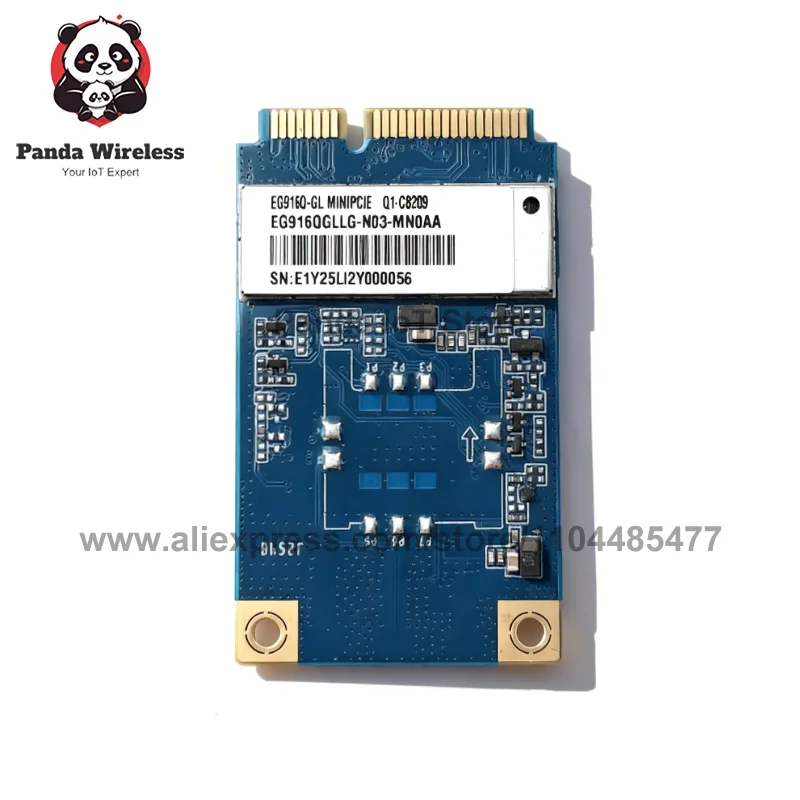 Free Shipping LTE Cat 1 Bis Mini PCIE/LCC Module EG916Q-GL Compatible with BG95 BG96 SNNSA/SGNSA GLLG-N03-SNNSA/EG916QGLLG-N03-S