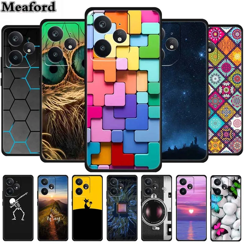 For Realme Neo 7 5G Case Luxury TPU Soft Silicone Cover Phone Cases for Realme Neo7 RMX5060 Protector Bumper Lovely Cute Coque