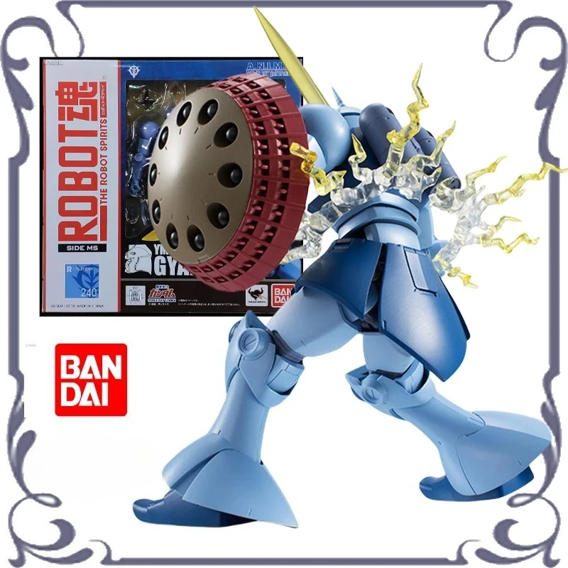 In Stock BANDAI Original GUNDAM ROBOT Series GYAN The Robot Spirits Anime Action Figure Model Toys desktop ornament Gifts