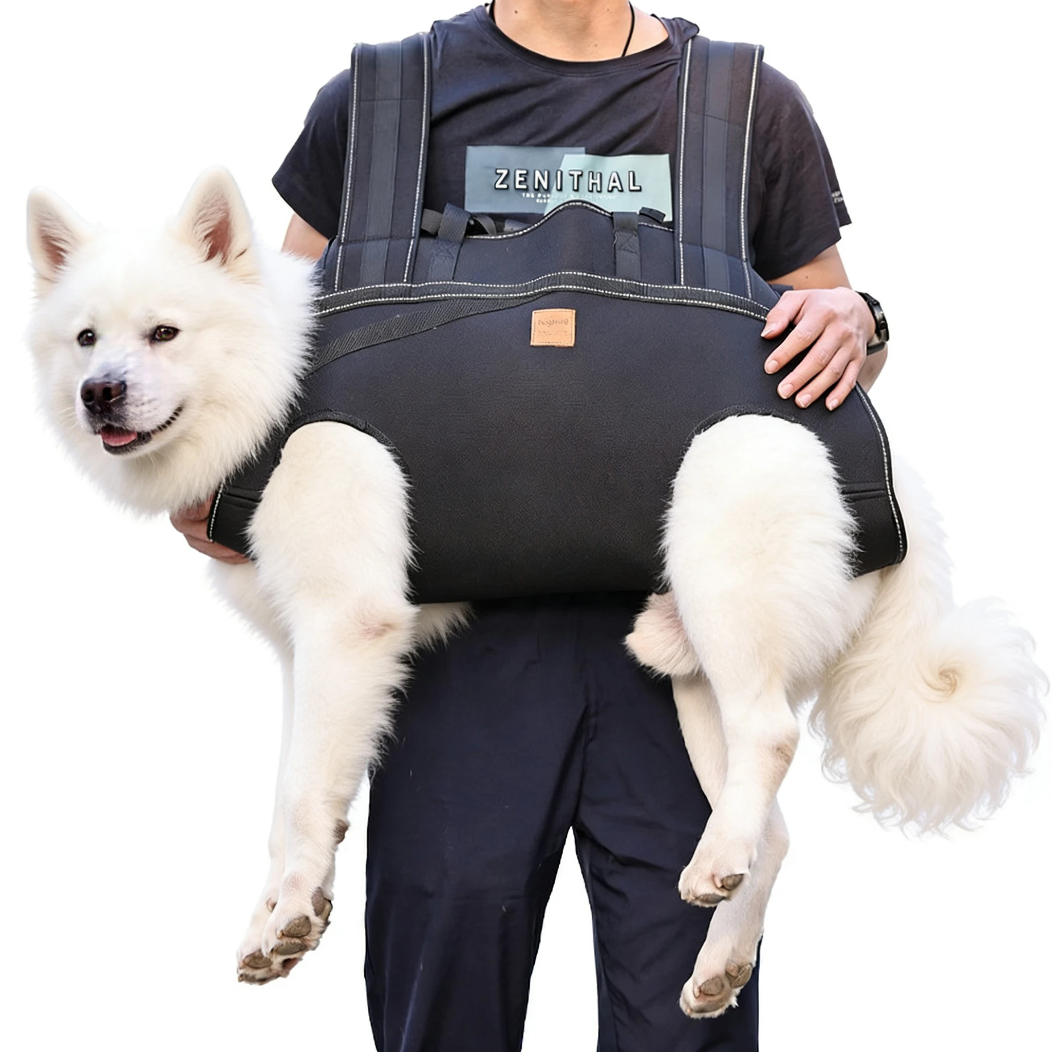 Multifunctional Pet Dog Carrier Backpack Portable Puppy Transportation Bag Medium Large Dogs Comfortable Breathable Sho