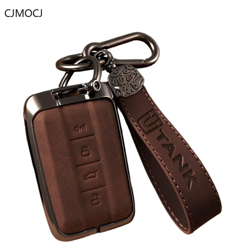 

Премиальный чехол для ключей из цинкового сплава для Tank 300 Cyber Edition / Tank 500 (2024) - Защитный корпус для брелока-ключницы