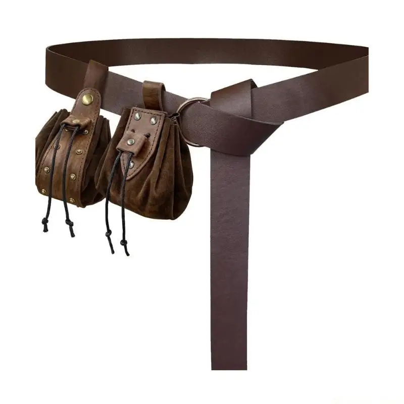 

31BE, 3 предмета, средневековая поясная поясная сумка, аксессуары для Хэллоуина, Ренессанса, поясная сумка, средневековый для