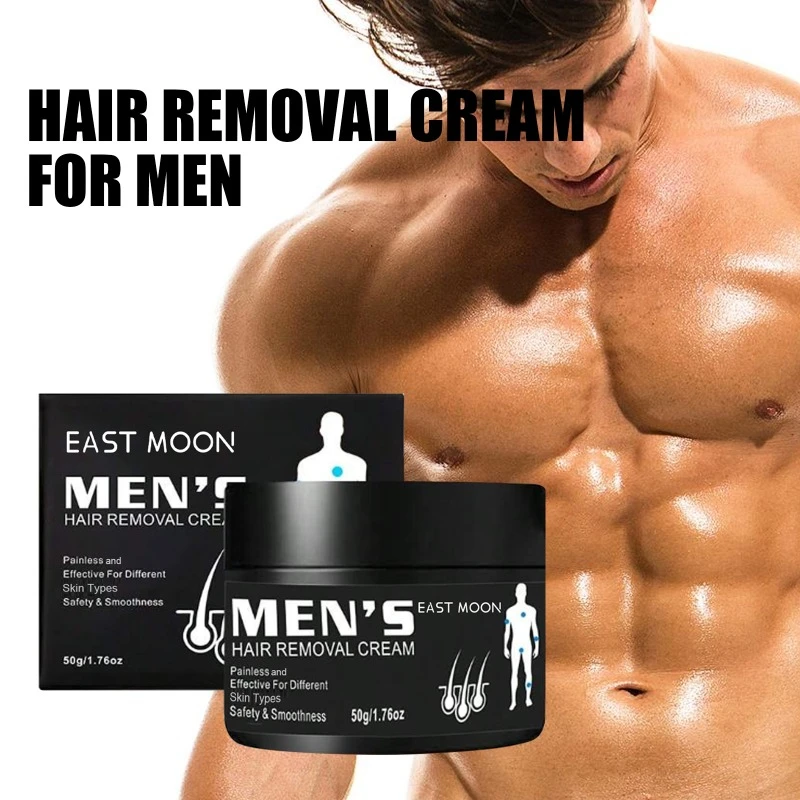 

Men's Hair Removal Cream Effective Remove Armpit Leg Hair Cleaning Skin Gentle Non-irritating Smooth Body Skin Care Depilatory