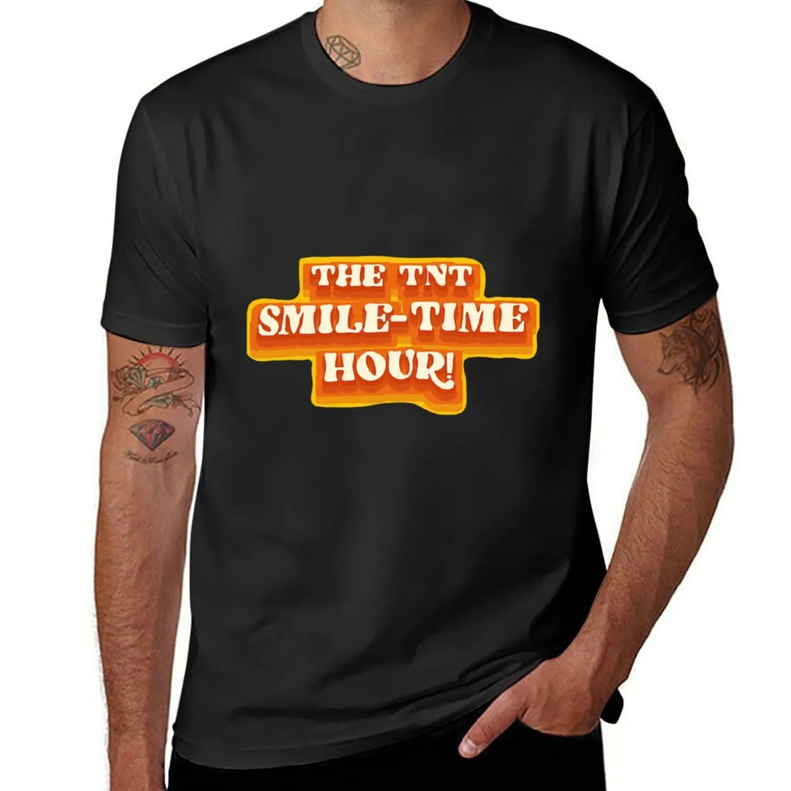 

BOYS THE TNT SMILE-TIME HOUR MM T-Shirt cute tops blanks tops heavyweight t shirts for men