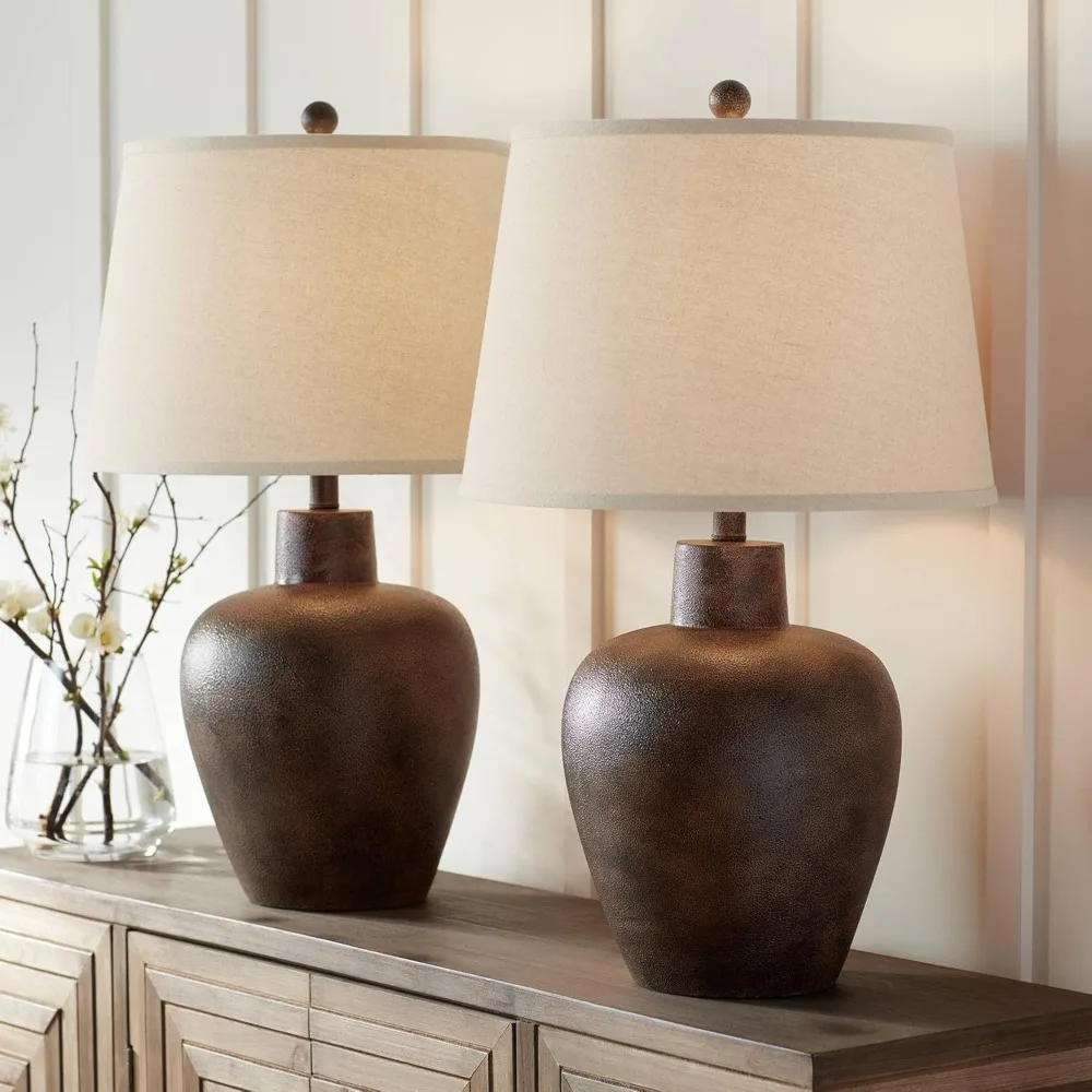 Southwestern Natural Cottage Table Lamps 27