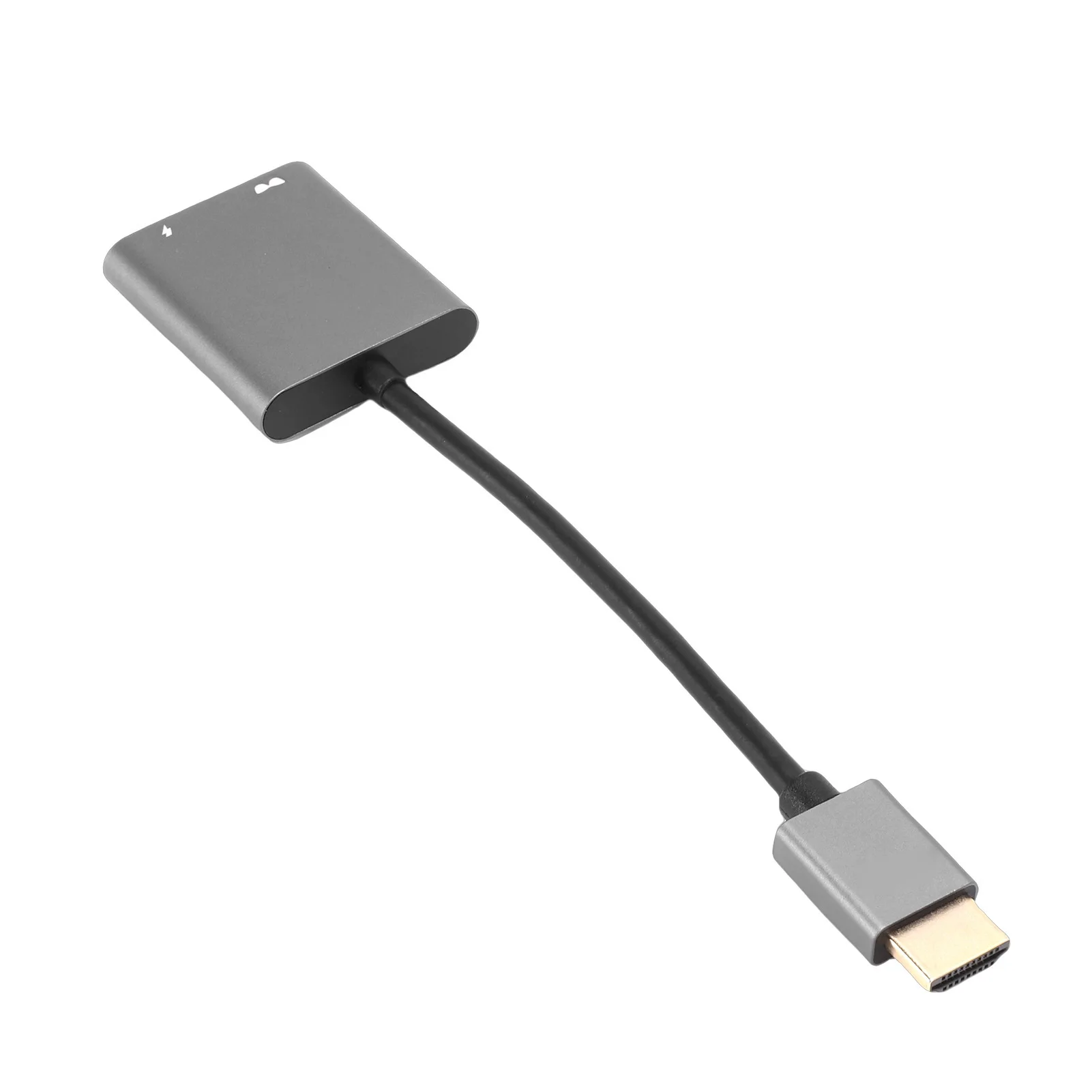 HD Multimedia Interface to USB C Adapter Fit for RayNeo XR Glasses 4K 60Hz PD 100W AR Glasses Adapter for Laptop Phone Plug and
