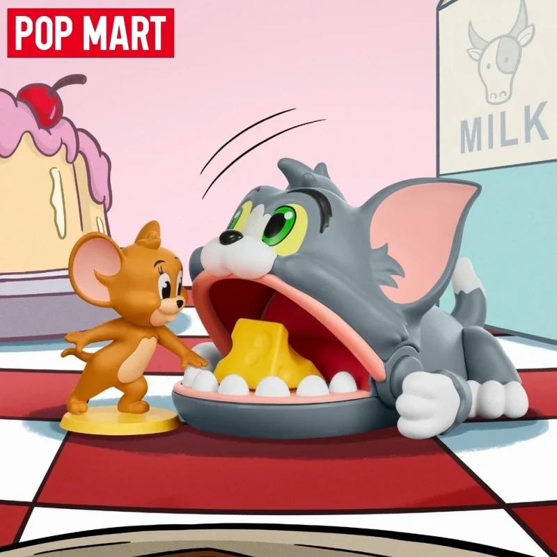 

POPMART Tom And Jerry Funfair Series Blind Box Original Mystery Box Toys Doll Lovely Anime Ornaments Collection Birthday Gift