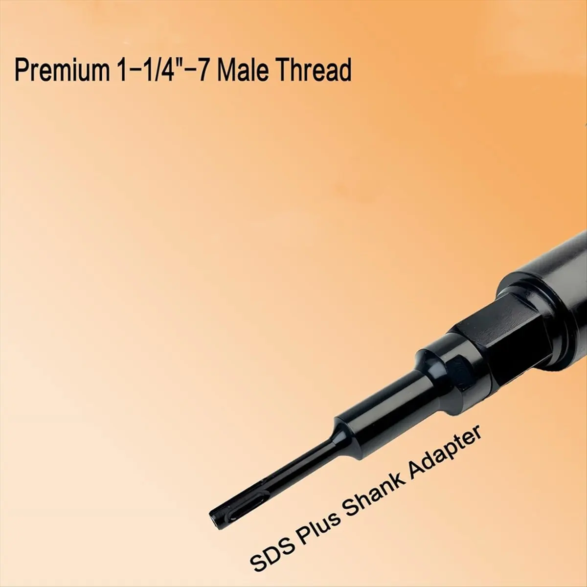 

A20I 1-1/4In-7 Наружная резьба для адаптера колонкового сверла SDS Plus, удобный преобразователь премиум-класса, для адаптера колонкового бит SDS Plus