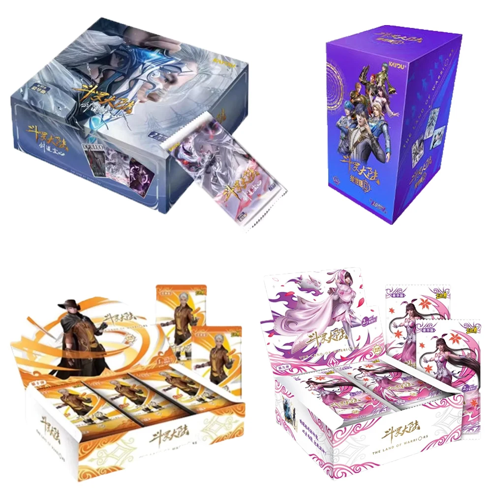 

KAYOU Genuine Soul Land Card Deluxe Edition Issue 10 Anime Merchandise Collectible Card Gift Toys
