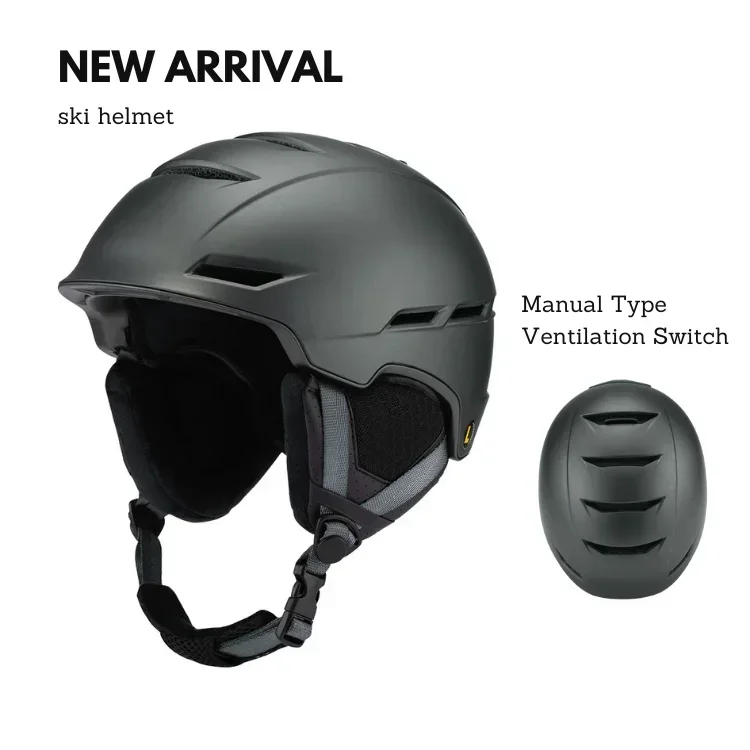 2023 New Arrival  CPSC EN1077 Certificated Winter Soft Sports Protection Snowboard Ski Snow Helmet