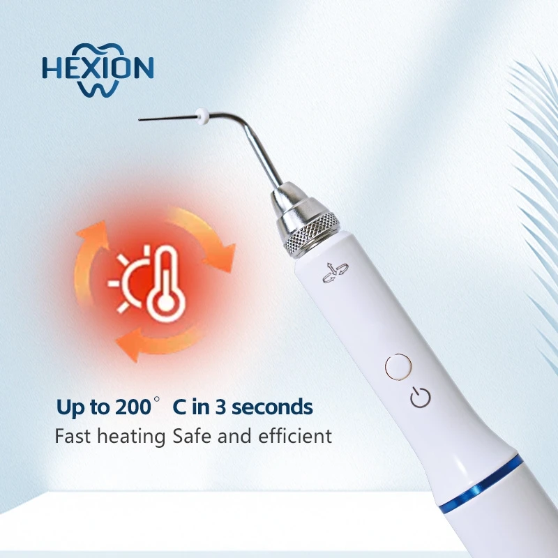 

HEXION Dental Cordless Gutta Percha Obturation Pen Root Canal Filling System 3 Second Rapid Heating Dental Gutta-percha Cutter