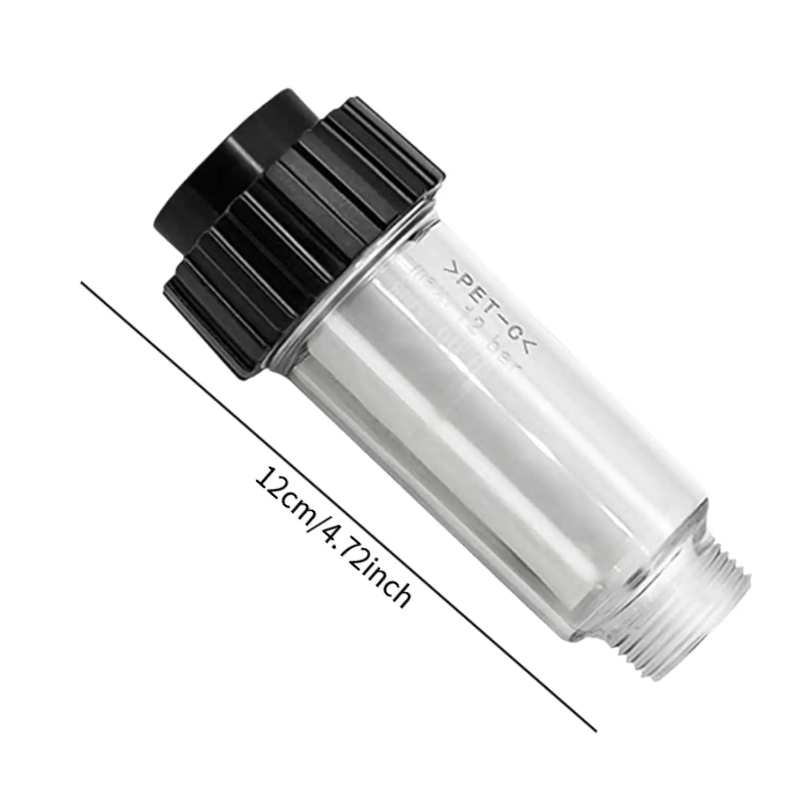 High Pressure Washer Water Filter Car Wash Water Hose Reusable Clear Body Replacement Accessories Cleaning Machine Filter