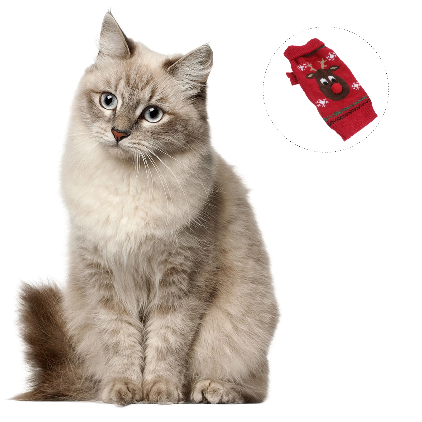 

Pet Christmas Clothes Dog Costume Sweater Winter Small Large Dogs Puppy Clothing Pet Sweaters Dog Clothes