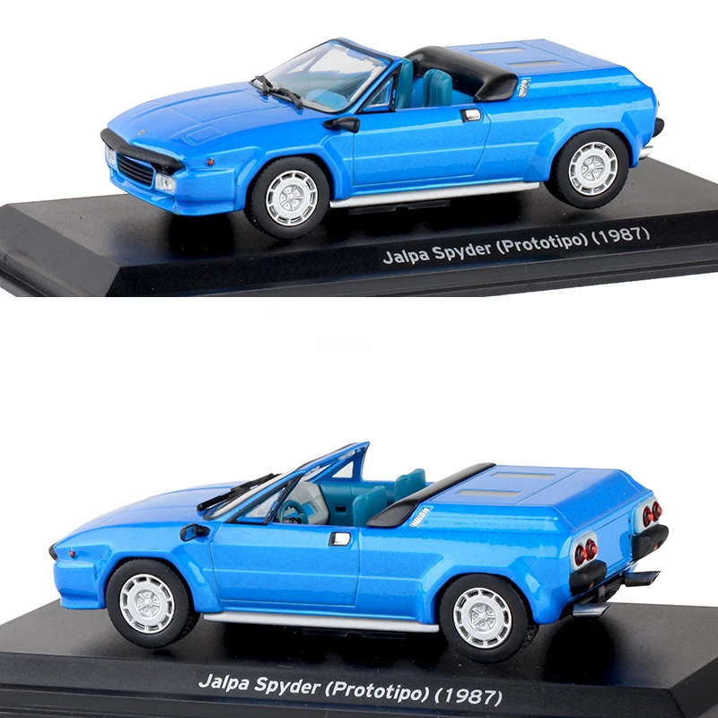 1:43 Jalpa Spydel 1987 auto sportiva modello di auto in lega diecast e giocattolo giocattoli per auto in metallo simulazione piccola auto collezione