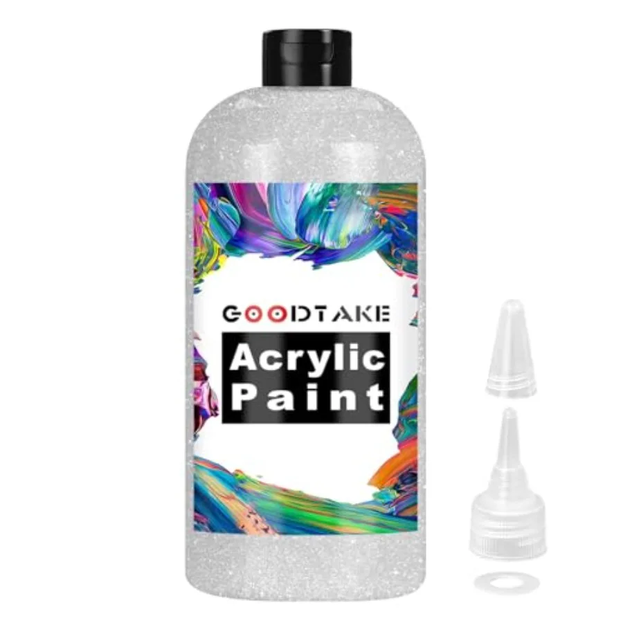

Acrylic Paint, Paint for Canvas Painting, Non Toxic Acrylic Paints - Rich Pigment for Adults Artists Canvas Crafts Wood Paintin