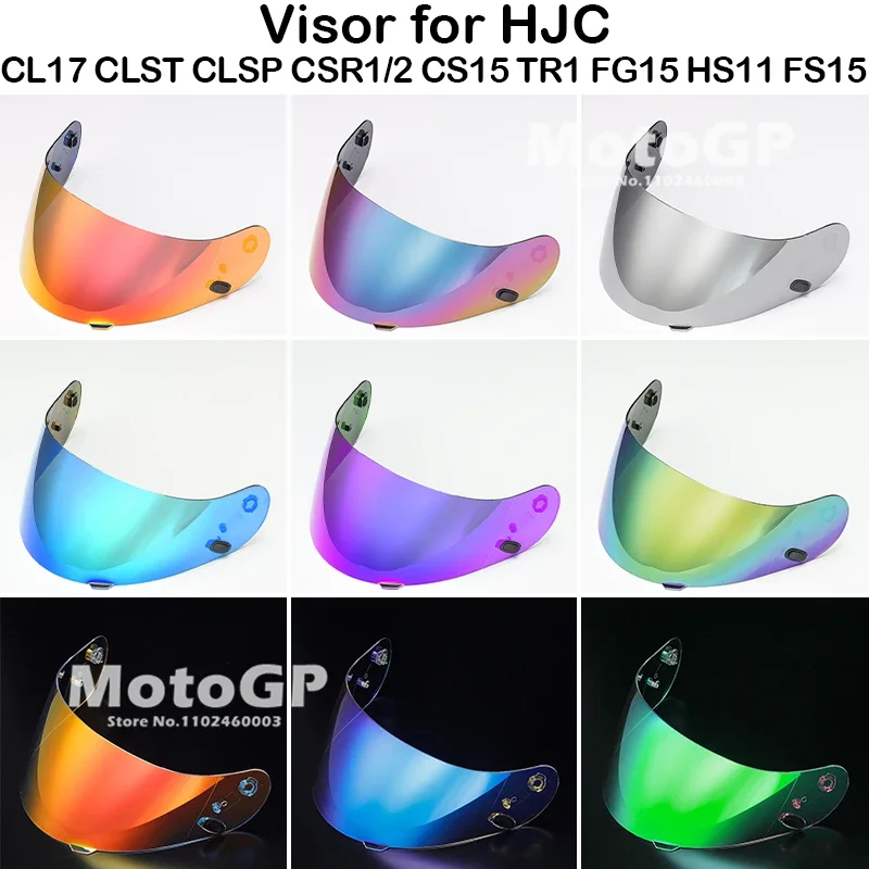 Osłona kasku motocyklowego do HJC CL16 CL17 CLST CLSP CSR1 CSR2 CS15 TR1 FG15 HS11 FS15 Casco Moto Visor Lens Windshield