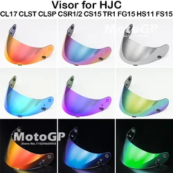 รถจักรยานยนต์หน้ากากหมวกกันน็อคสำหรับ HJC CL16 CL17 CLST Clasp CSR1 CSR2 CS15 TR1 FG15 HS11 FS15 Casco Moto Visor เลนส์กระจก