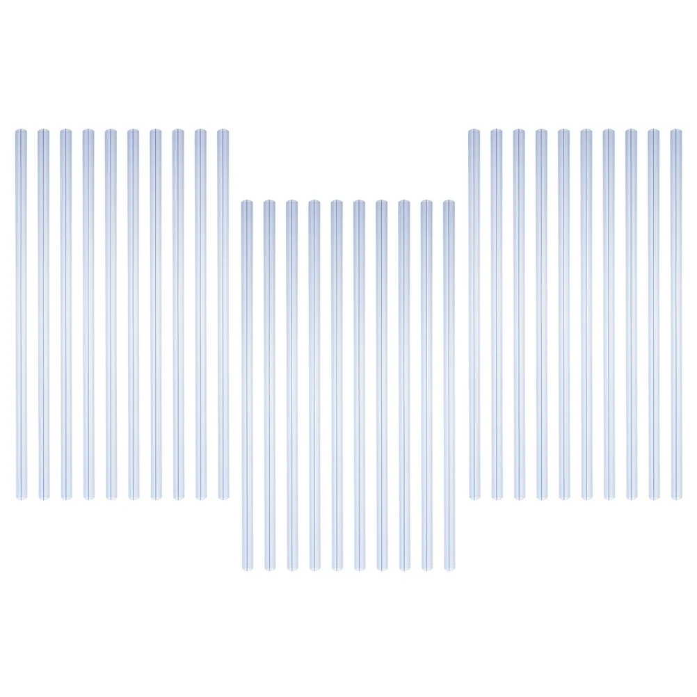 40 قطعة قبضة الشريحة واضحة ملزمة القضبان البلاستيكية سحب قضيب كليب وثيقة المشبك تنظيم تقرير يغطي مكتب اللوازم المدرسية #1