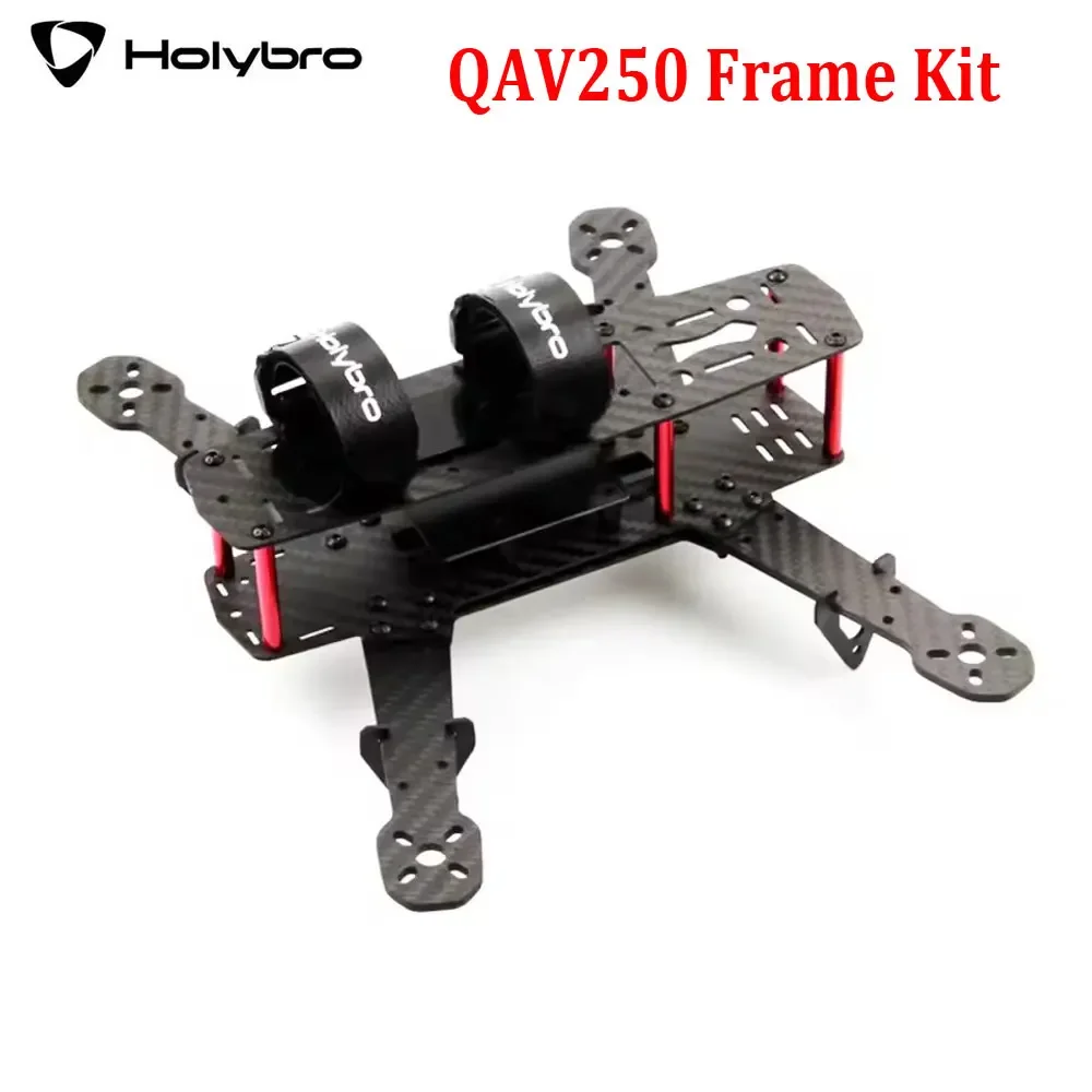 

Holybro QAV250 Frame Kit Compatible Pixhawk 6C mini Flight Controller 2207 KV1950 Brushless Motor 20A ESC For RC FPV Drone